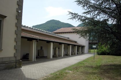 The Etruscan archaeological site at Marzabotto, Italy