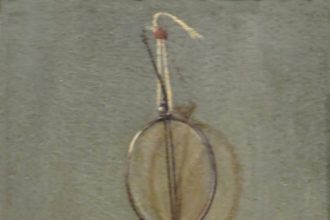 A pair of eyeglasses