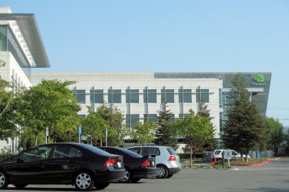 Nvidia hardware and corporate imagery