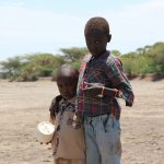People searching for water during drought in Turkana, Kenya